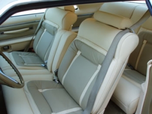 Original leather seats