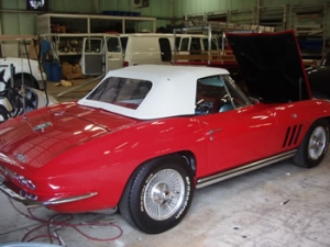 Corvette convertible tops