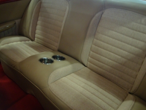 Fred Lambes' 55 Chevy custom seat