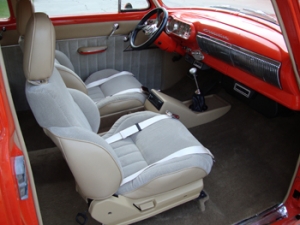 53 Chevy custom seats