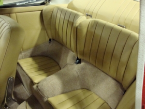 Rear seats Porche 356