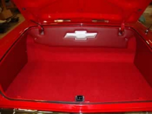 '63 Impala custom trunk liner